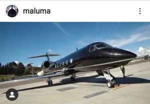 Maluma cumple un sueño más en su vida: ya tiene avión privado