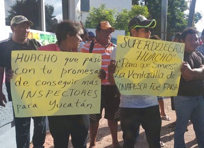 El delegado federal Joaquín “Huacho” Díaz insiste en violar la ley para no cumplir con su responsabilidad