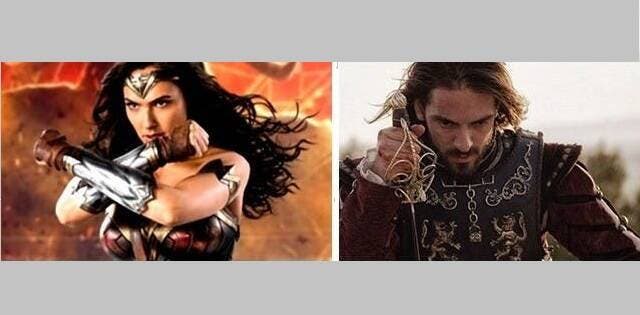 Wonder Woman e Ignacio de Loyola: héroes parecidos de películas