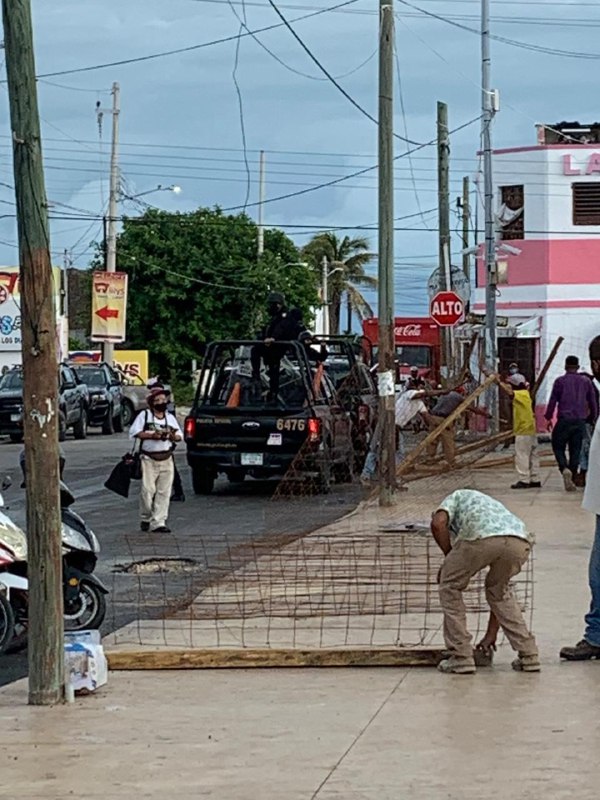 Comisario de Chicxulub Puerto ordena la detención de personal de Sedatu en el puerto