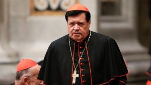 El Cardenal Rivera Carrera hospitalizado por Covid-19