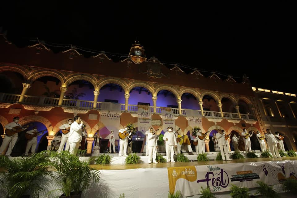 Irranca la fiesta de Mérida con alborada virtual