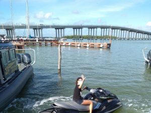 La SSP Yucatán recupera una moto acuática que estaba a la deriva en Chicxulub