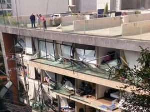 Una explosión por fuga de gas natural en un edificio de Avenida Coyoacán deja al menos 22 lesionados