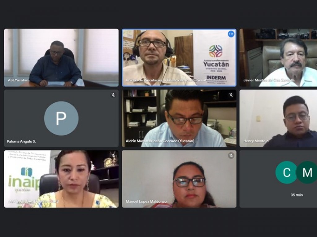 Llama el  Inaip Yucatán a fortalecer las Unidades de Transparencia Municipales