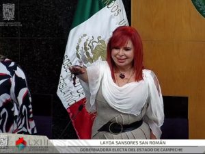 Layda Sansores rinde protesta como gobernadora de Campeche