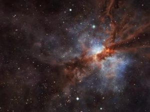 El flúor de nuestros huesos  es detectado en una galaxia a 12,300 millones de años luz