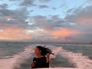 La actriz de Spider-Man, Laura Harrier está de vacaciones en Yucatán