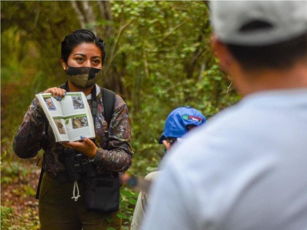 Fomentan el arte en la reserva ecológica de Cuxtal
