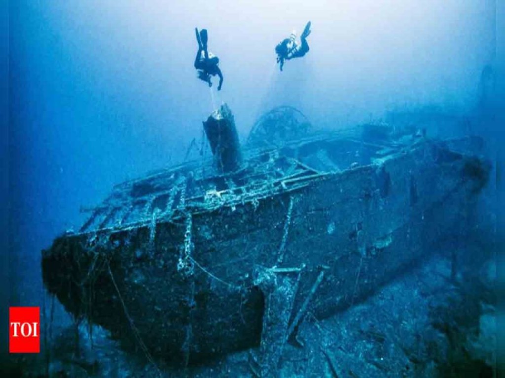 Descubren submarino italiano que naufragó en la Segunda Guerra Mundial