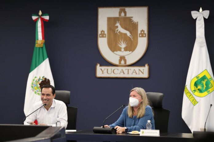 Trabajo unido entre gobierno estatal y empresarios para preservar la tranquilidad en Yucatán