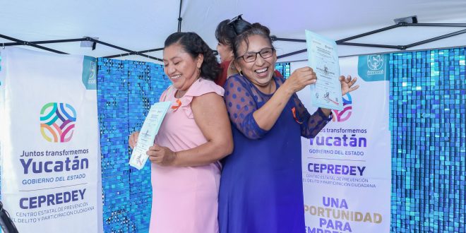 En Yucatán 153 mujeres se certifican en habilidades y oficios laborales