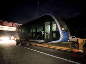 Ya se encuentran en Yucatán las primeras unidades del Ie-tram