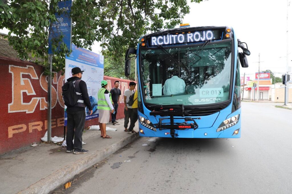 Con la incorporación de la ruta Circuito Rojo al sistema “Va y Ven”, cada vez más personas viven los beneficios de un transporte público moderno