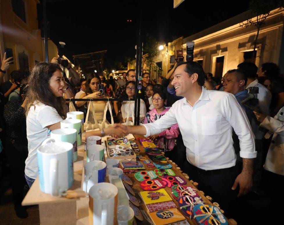 El Gobernador Mauricio Vila Dosal y el Alcalde de Mérida Renán Barrera inauguran la primera etapa del Corredor Turístico y Gastronómico