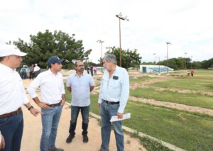 Trabajos de remodelación y modernización de la Unidad Deportiva del Sur “Henry Martín” avanzan a buen ritmo