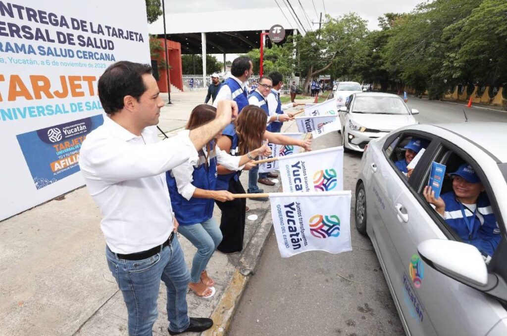 Brigadas de los Asistentes del Pueblo estarán recorriendo Yucatán para llevar los beneficios de la Tarjeta Universal de la Salud