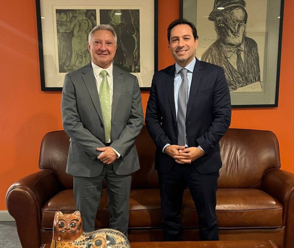 Promociona Vila Dosal a Yucatán como la entidad certera para invertir en misión comercial por Estados Unidos