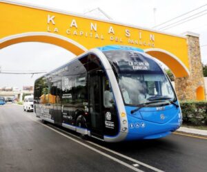 El Gobernador Mauricio Vila Dosal realizó el primer recorrido de prueba del Ie-tram