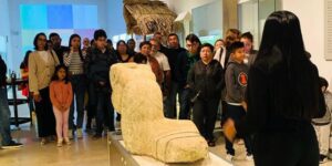 Familias disfrutan recorrido especial en el Gran Museo del Mundo Maya