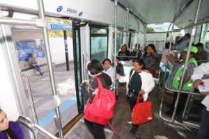 Inicia operaciones la ruta “Mejorada- La Plancha-Kanasín” del Ie-tram
