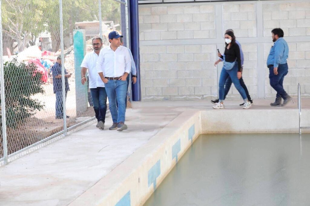 Avanza modernización de la Unidad Deportiva “Benito Juárez García”