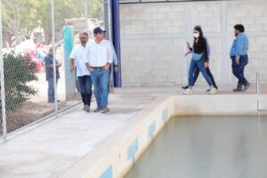 Avanza modernización de la Unidad Deportiva “Benito Juárez García”