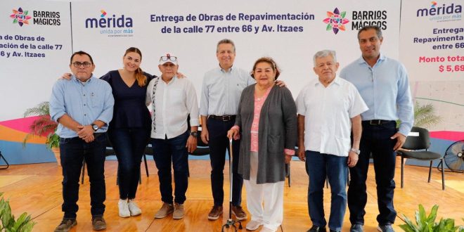 El Ayuntamiento de Mérida impulsa mejores vialidades para el Municipio