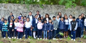 A través de la reforestación, niñas y niños de San Ignacio se unen a ciudar el medio ambiente