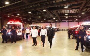 Vila Dosal refuerza la seguridad de Yucatán con más patrullas en el interior del estado y ambulancias para reforzar labores de la SSP