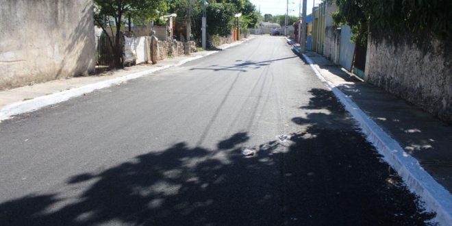 San Román y Bartolomé García en Umán estrenan calles totalmente nuevas