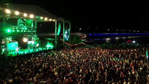 “Piso 21” presenta espectacular concierto frente al muelle más largo del mundo, en Progreso
