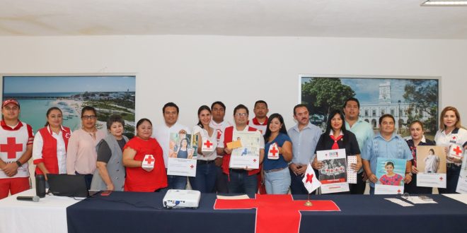 El Ayuntamiento de Progreso reconoce la labor de la Cruz Roja en el puerto
