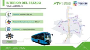 La transformación del transporte público llegará a Tekax, Tizimín y Valladolid