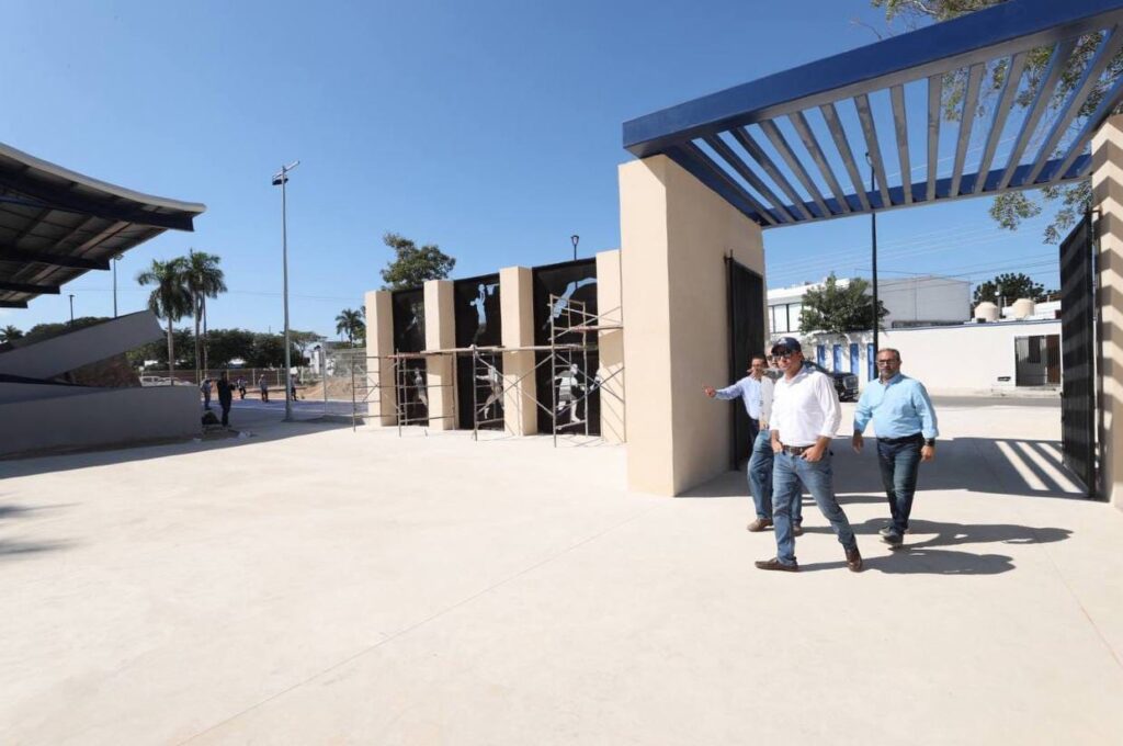 La Unidad Deportiva “Benito Juárez García”, casi lista para su próxima reapertura