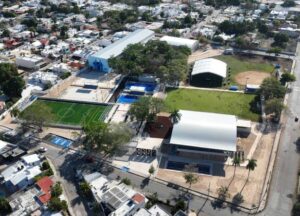 Entregan los trabajos de modernización de la Unidad Deportiva “Benito Juárez García”