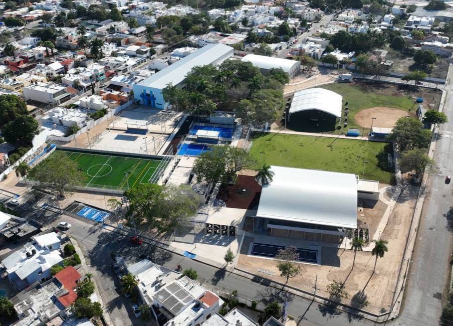 Entregan los trabajos de modernización de la Unidad Deportiva “Benito Juárez García”