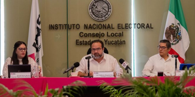 Exhorta el INE Yucatán a conducir por la legalidad las campañas electorales