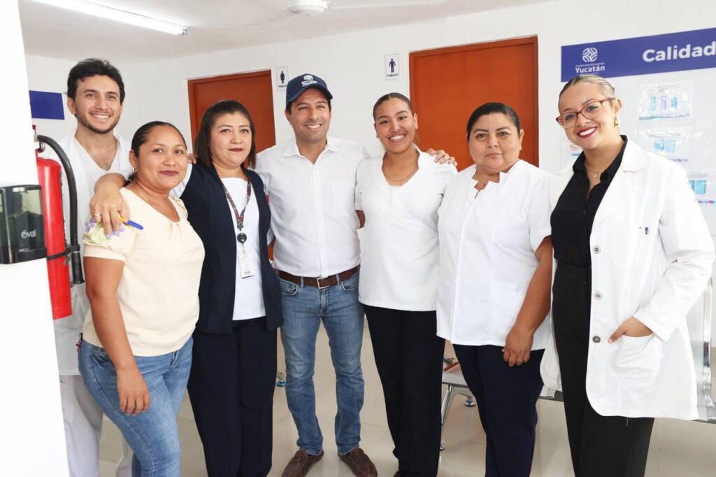 Con la remodelación del Centro de Salud de Yotholín, continúa la transformación de los servicios médicos en Yucatán