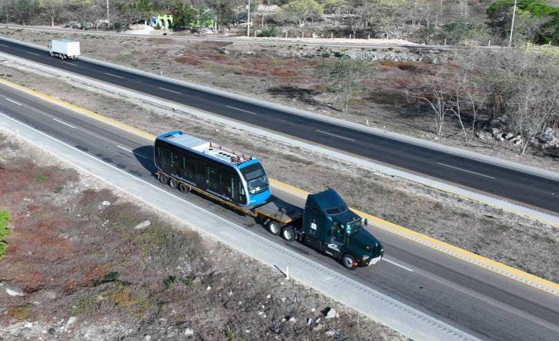 Ya están en Yucatán 5 nuevas unidades más del le-Tram para seguir transformando la movilidad