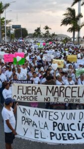 Policías de Campeche alertan a policías de Yucatán a no dejar entrar a Morena