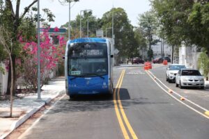 Arrancan los trayectos de prueba del Ie-Tram Plancha-Facultad de Ingeniería