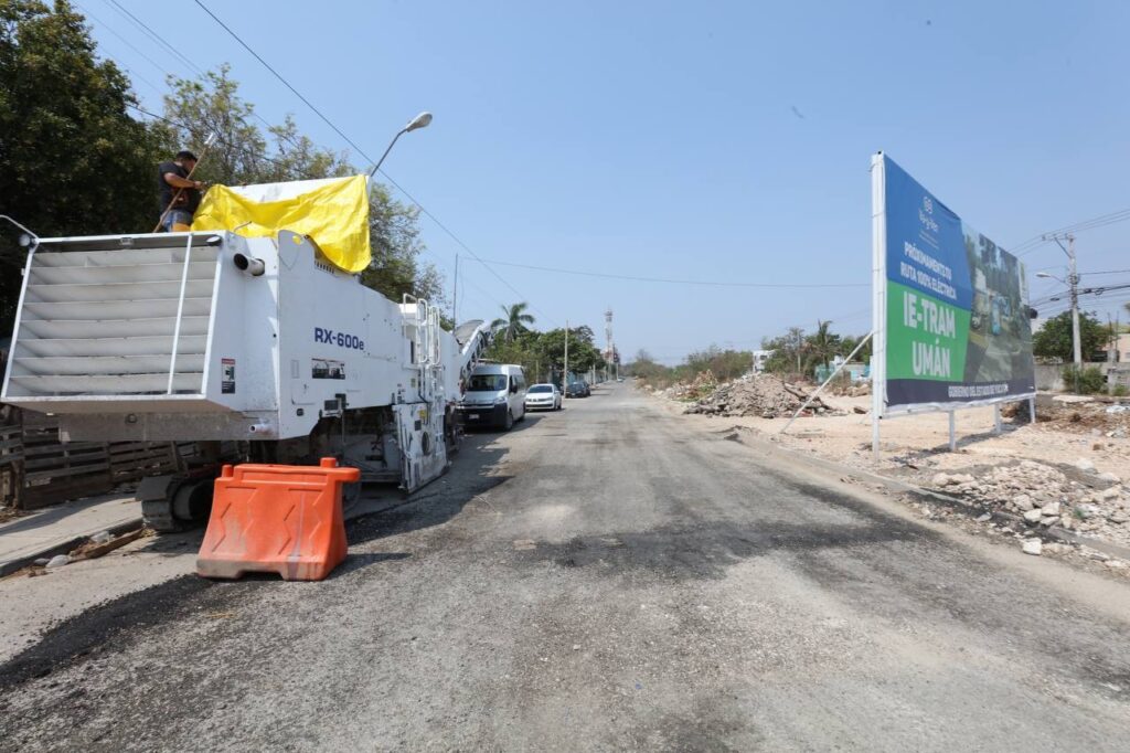 Realizan obras para aligerar el tránsito en la Avenida Aviación