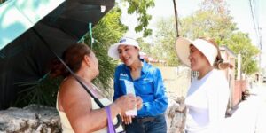 “¡Compromiso y respeto!!”, Irais Barón prioriza a los adultos mayores en Umán