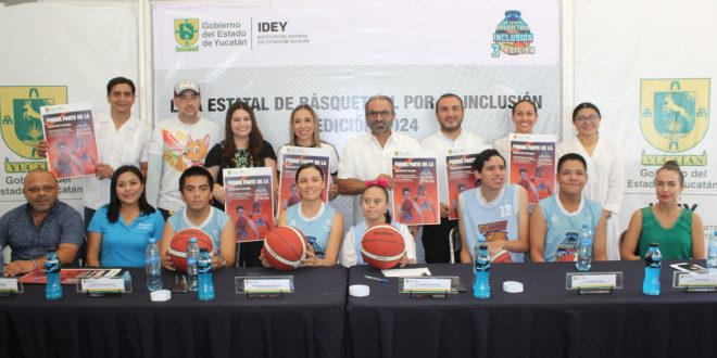 Del 11 de mayo al 7 de septiembre, se realizará la Liga Estatal de la Inclusión de Básquetbol