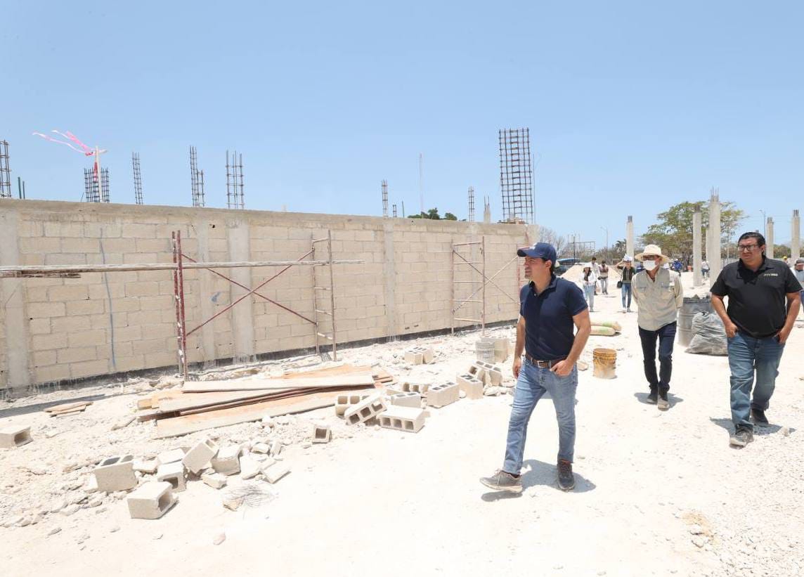Avanza la construcción de los Centros de Transferencias Multimodal (Cetram) Motul, Cancún y Umán para seguir transformando la movilidad en Yucatán