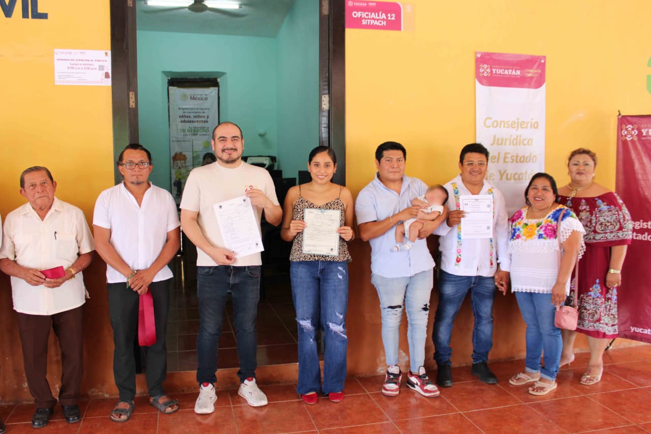 Reabre oficialía del Registro Civil en la comisaría de Sitpach