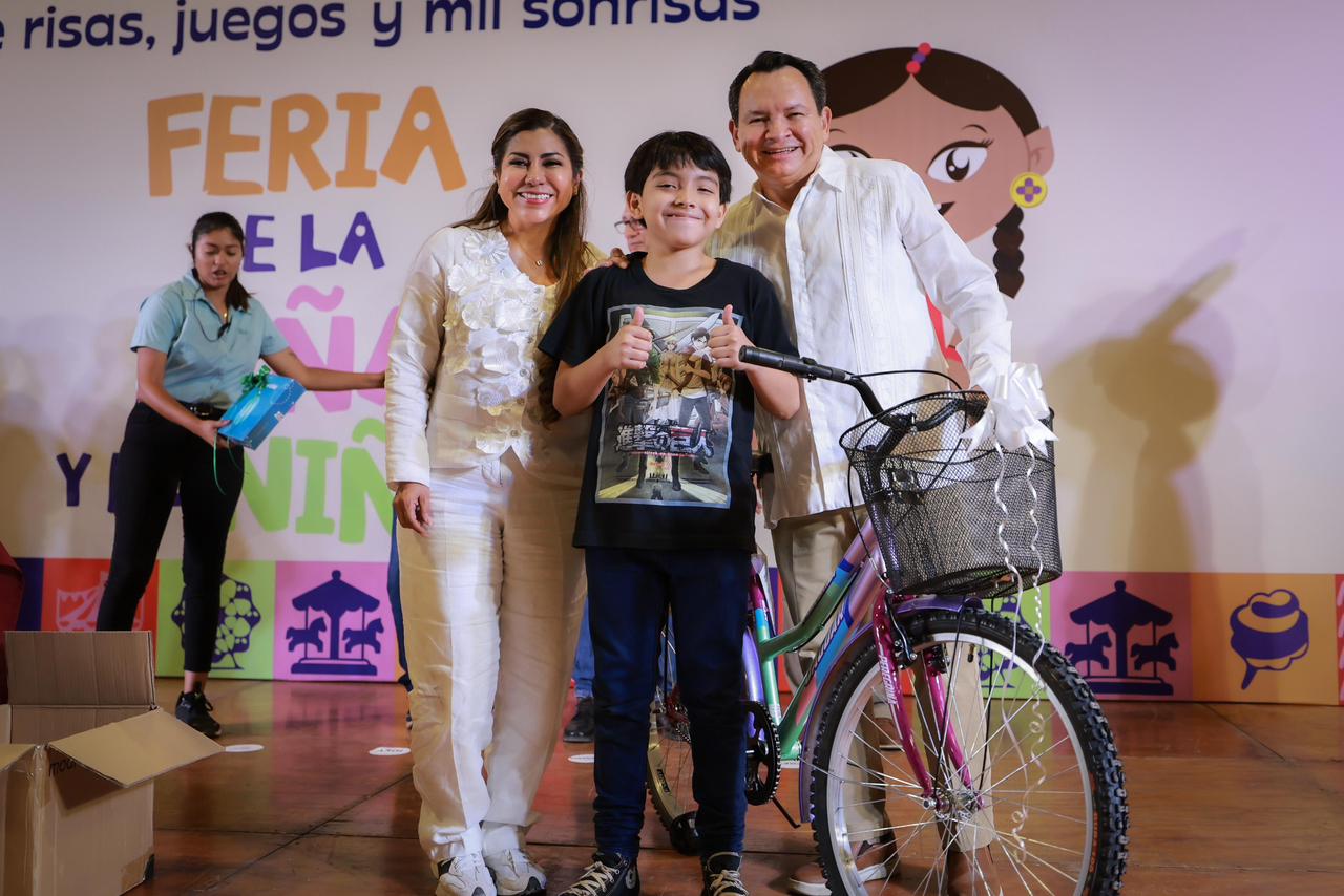 Celebran a las infancias yucatecas con festival familiar en el Siglo XXI