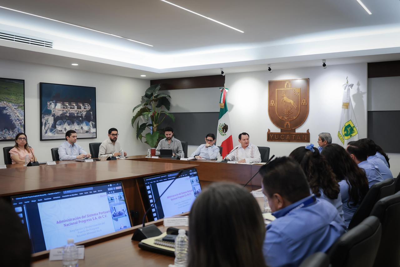 Primera fase del Puerto de Progreso, lista para su entrega oficial en próximas semanas