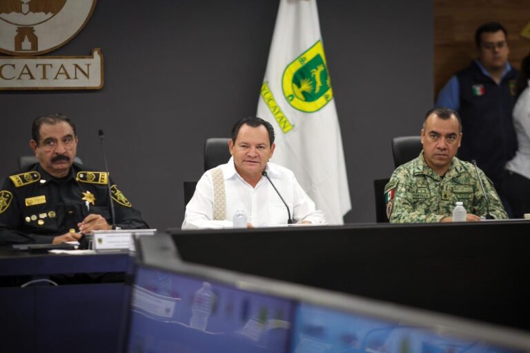Fortalecen coordinación y prevención para mantener seguridad en Yucatán